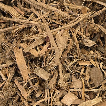 Light hardwood mulch