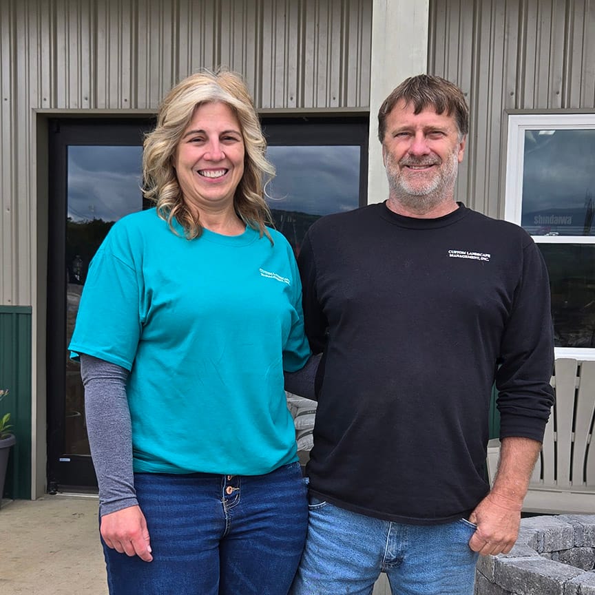 Custom Landscape Management Owners Dana and Mike VanFleet
